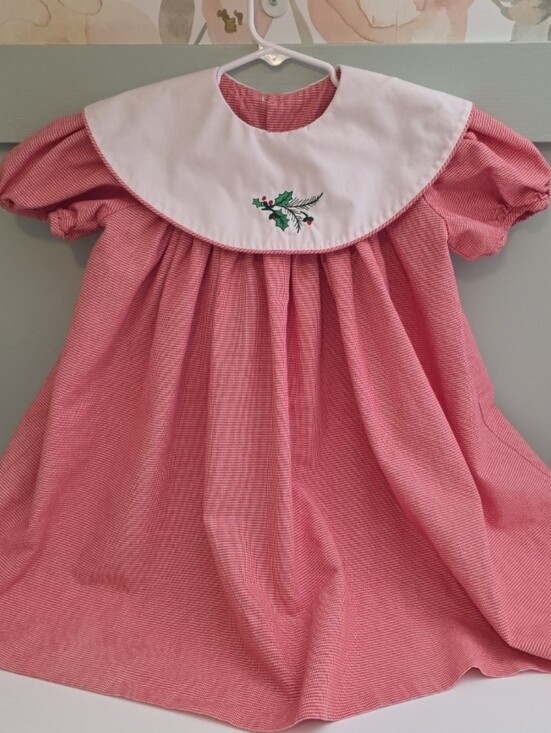 banbury cross Other - Banbury Cross New Orleans 4 Or 4t Vintage Style Christmas Holly Smocked dress